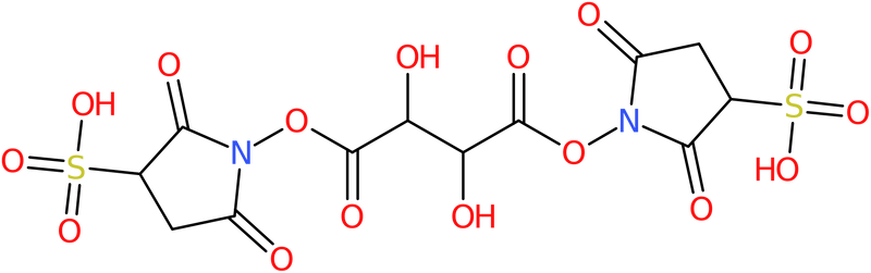 Disulphosuccinimidyl tartrate, NX72148