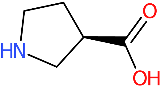 CAS: 72580-54-2 | [R]-Pyrrolidine-3-carboxylic acid, >97%, NX59708