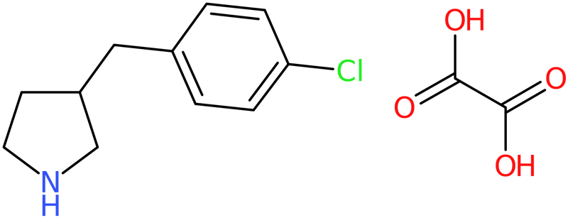 CAS: 957998-82-2 | 3-(4-Chlorobenzyl)pyrrolidine oxalate, NX71228