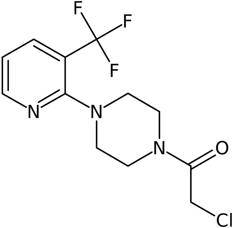 CAS: 260392-48-1 | 2-Chloro-1-{4-[3-(trifluoromethyl)pyridin-2-yl]piperazin-1-yl}ethan-1-one, NX38234