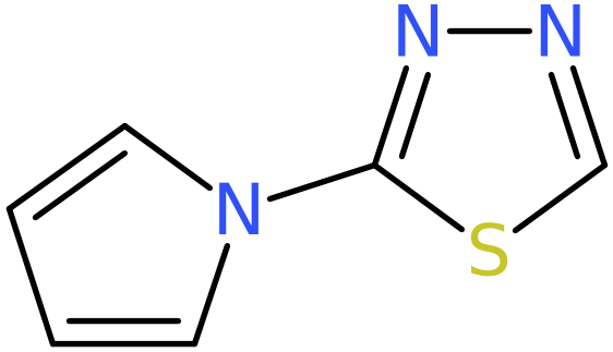 CAS: 881041-56-1 | 2-(1H-Pyrrol-1-yl)-1,3,4-thiadiazole, NX65992