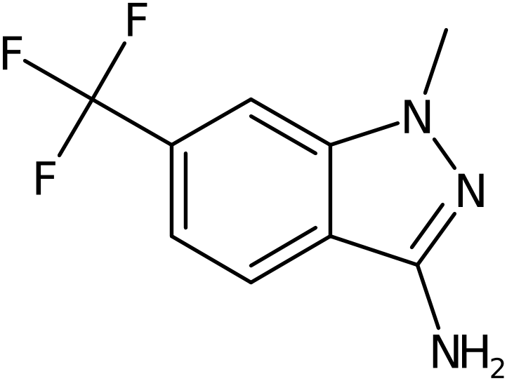 CAS: 1260796-42-6 | 1-Methyl-6-(trifluoromethyl)-1H-indazol-3-amine, NX19410