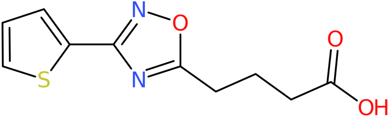 CAS: 849925-06-0 | 4-[3-(Thien-2-yl)-1,2,4-oxadiazol-5-yl]butanoic acid, >95%, NX63763