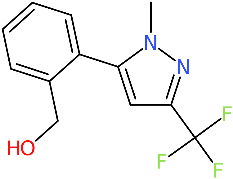 CAS: 892502-29-3 | 2-[1-Methyl-3-(trifluoromethyl)-1H-pyrazol-5-yl]benzyl alcohol, >97%, NX67315