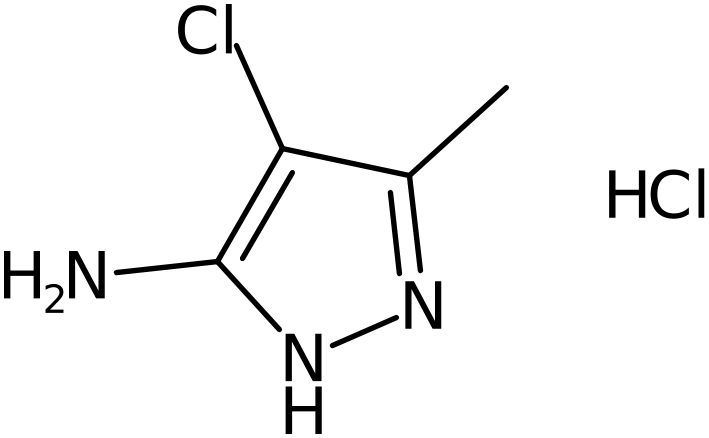 CAS: 130128-49-3 | 4-Chloro-5-methyl-1H-pyrazol-3-amine hydrochloride, NX20417