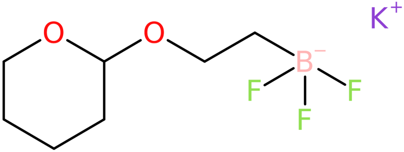 CAS: 1408168-76-2 | Potassium 2-(tetrahydro-2h-pyran-2-yloxy)ethyltrifluoroborate, NX23486