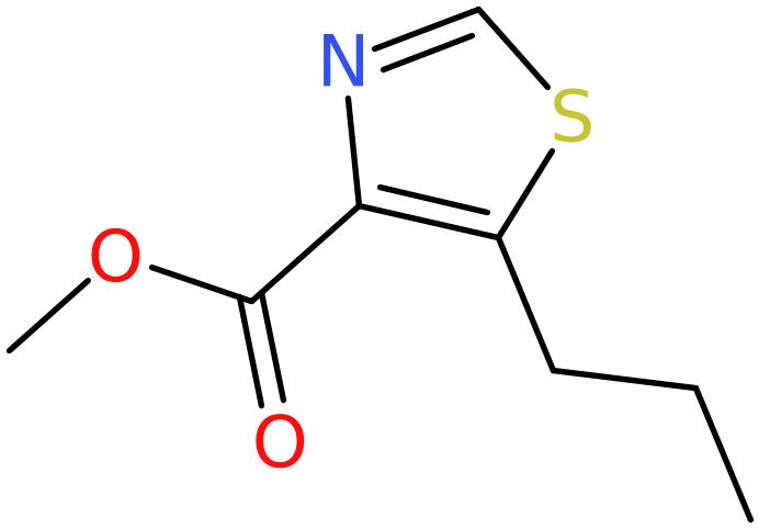 Methyl 5-propyl-1,3-thiazole-4-carboxylate, >95%, NX74333