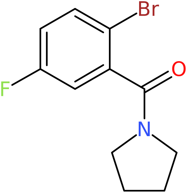 CAS: 951884-12-1 | 1-(2-Bromo-5-fluorobenzoyl)pyrrolidine, NX70645