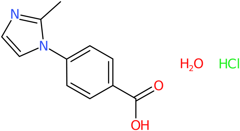 CAS: 921938-78-5 | 4-(2-Methyl-1H-imidazol-1-yl)benzoic acid hydrochloride hydrate, NX69023