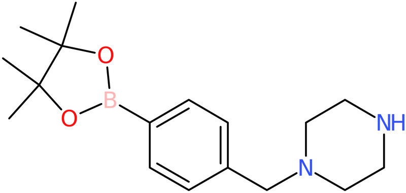 CAS: 1245505-23-0 | 1-(4-(4,4,5,5-Tetramethyl-1,3,2-dioxaborolan-2-yl)benzyl)piperazine, NX18842