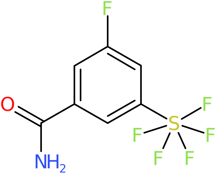 CAS: 1240256-88-5 | 3-Fluoro-5-(pentafluorosulfur)benzamide, NX18621