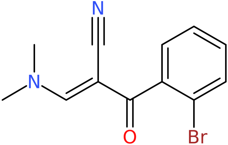 CAS: 886361-83-7 | 2-(2-Bromobenzoyl)-3-(dimethylamino)acrylonitrile, NX66594