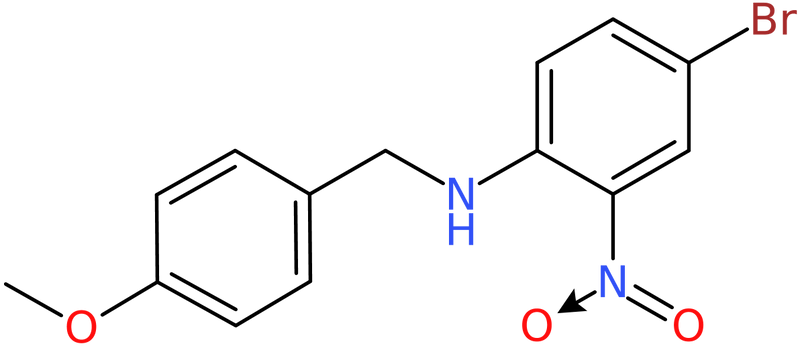 CAS: 957062-86-1 | 4-Bromo-N-(4-methoxybenzyl)-2-nitroaniline, NX71112