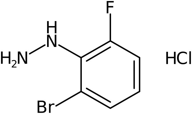 CAS: 1049729-31-8 | 2-Bromo-6-fluorophenylhydrazine hydrochloride, >97%, NX12443