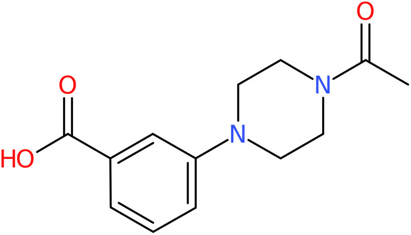 CAS: 896516-75-9 | 3-(4-Acetylpiperazin-1-yl)benzoic acid, NX67506