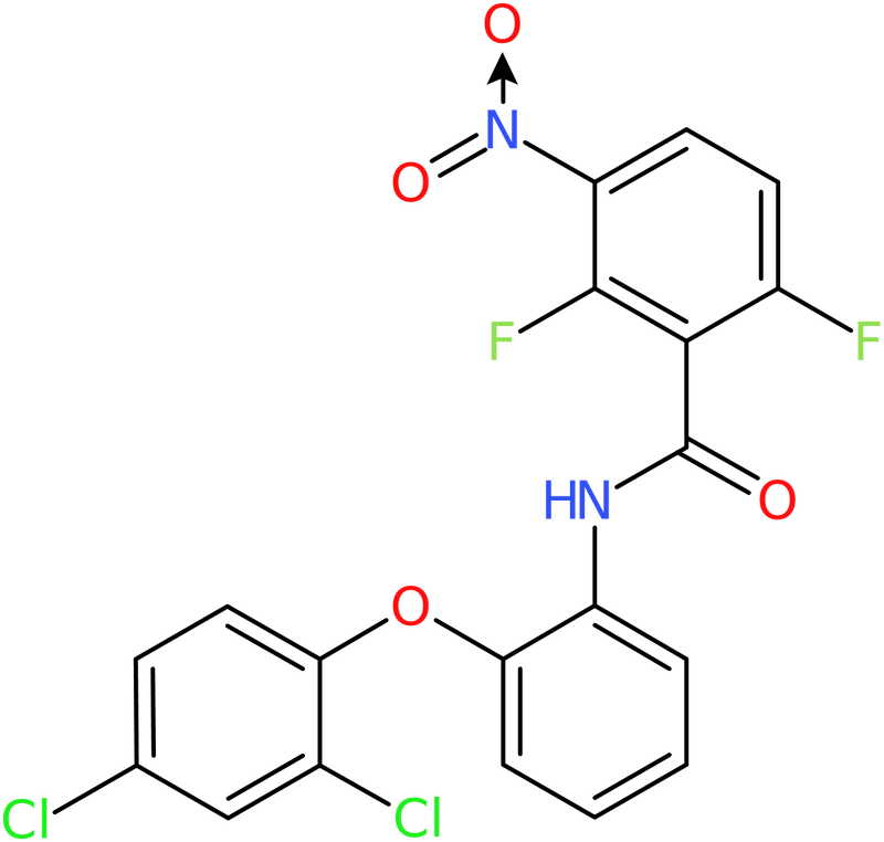 CAS: 260553-38-6 | N-[2-(2,4-Dichlorophenoxy)phenyl]-2,6-difluoro-3-nitrobenzamide, NX38247