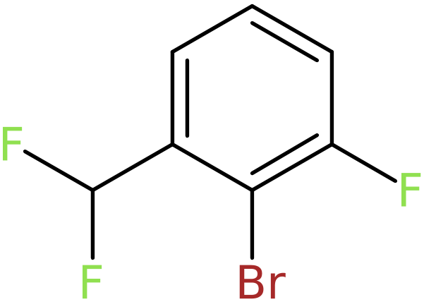 CAS: 1214338-27-8 | 2-Bromo-3-fluorobenzal fluoride, NX17622