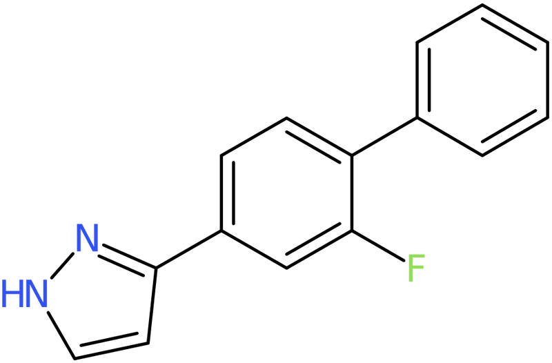 CAS: 1287217-55-3 | 3-(2-Fluorobiphenyl-4-yl)-1H-pyrazole, NX20183