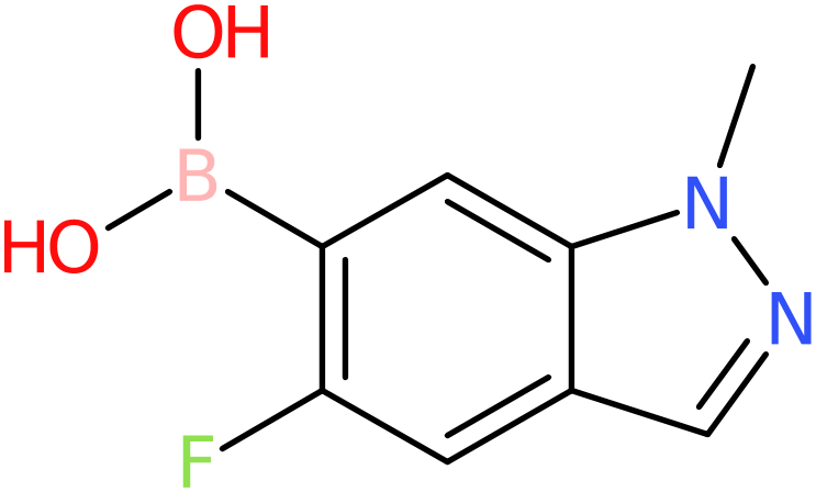 CAS: 2096331-06-3 | 5-Fluoro-1-methyl-1H-indazole-6-boronic acid, NX33942