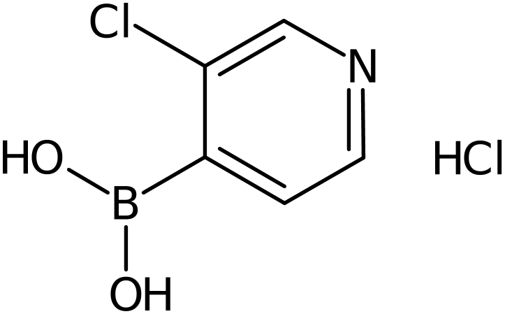 CAS: 2377605-75-7 | 3-Chloropyridine-4-boronic acid HCl, >96%, NX36562