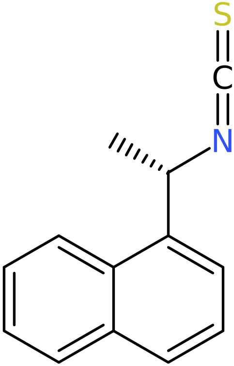 CAS: 131074-55-0 | (S)-(+)-1-(1-Naphthyl)ethyl isothiocyanate, NX20692