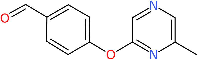 CAS: 906353-01-3 | 4-[(6-Methylpyrazin-2-yl)oxy]benzaldehyde, >97%, NX68060