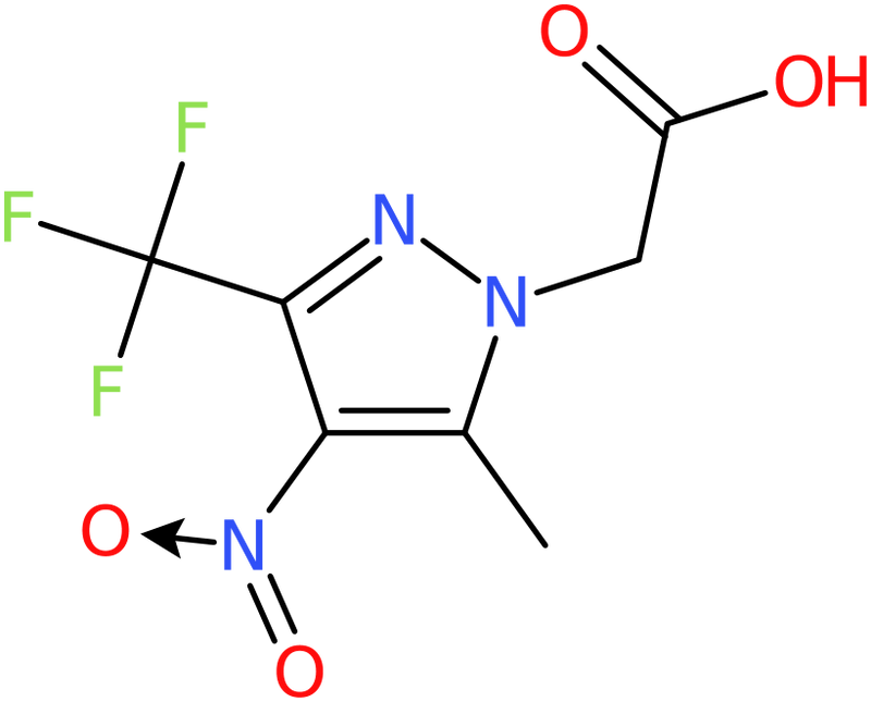 CAS: 1001754-77-3 | [5-Methyl-4-nitro-3-(trifluoromethyl)-1H-pyrazol-1-yl]acetic acid, NX10289