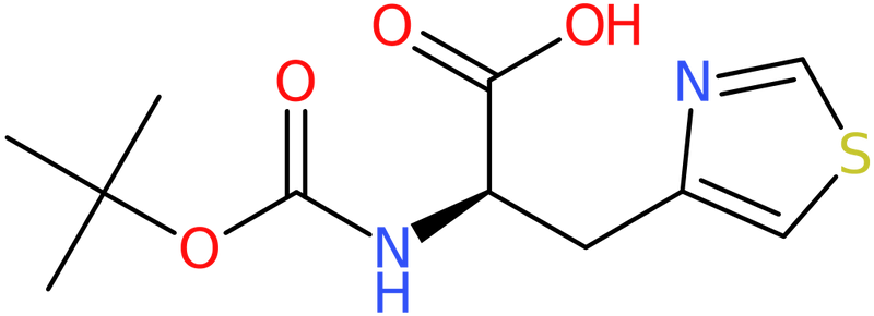 CAS: 134107-69-0 | 3-Thiazol-4-yl-D-alanine, N-BOC protected, NX21537