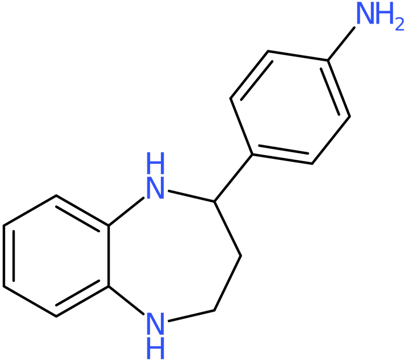 CAS: 904813-84-9 | 4-(2,3,4,5-Tetrahydro-1H-1,5-benzodiazepin-2-yl)aniline, NX67965