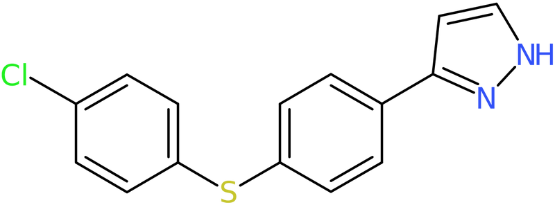 CAS: 1019007-74-9 | 3-[4-(4-Chlorothiophenoxy)lphenyl]-1H-pyrazole, NX11309