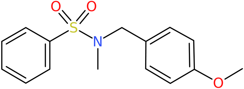 CAS: 915916-89-1 | N-(4-Methoxybenzyl)-N-methylbenzenesulphonamide, NX68711