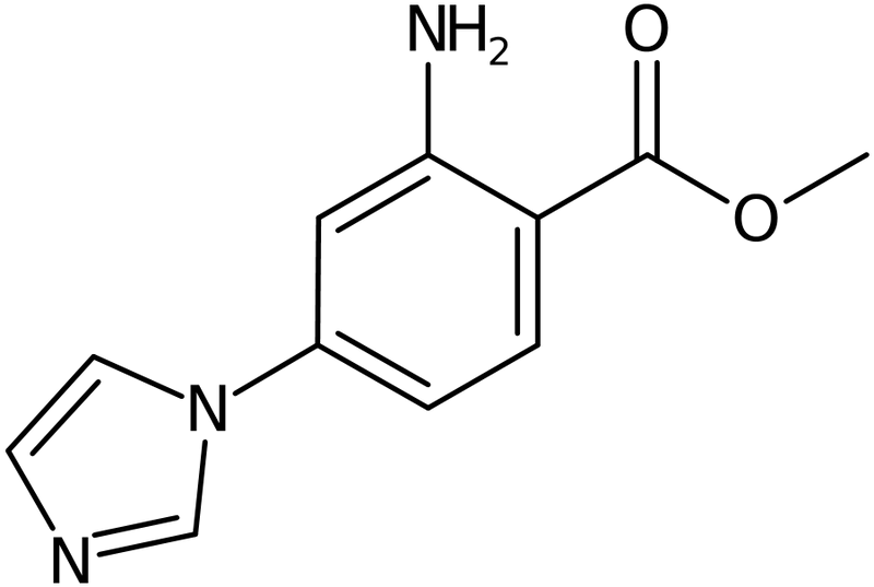 CAS: 1272756-25-8 | Methyl 2-Amino-4-(1-imidazolyl)benzoate, NX19909