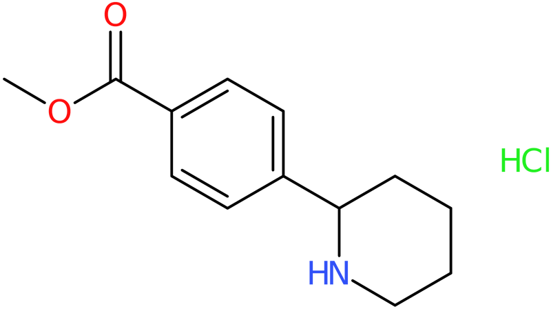 CAS: 863769-42-0 | Methyl 4-(piperidin-2-yl)benzoate hydrochloride, NX64708