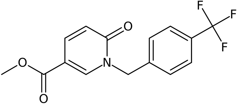 CAS: 1582770-08-8 | Methyl 6-oxo-1-{[4-(trifluoromethyl)phenyl]methyl}-1,6-dihydropyridine-3-carboxylate, NX26674