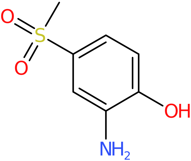 CAS: 98-30-6 | 2-Amino-4-(methylsulphonyl)phenol, >95%, NX71566