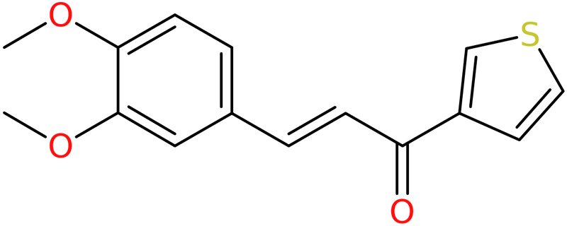 CAS: 947701-71-5 | 3-(3,4-Dimethoxyphenyl)-1-(3-thienyl)-2-propen-1-one, NX70408