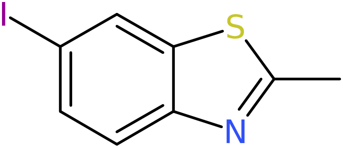 CAS: 68867-20-9 | 6-Iodo-2-methyl-1,3-benzothiazole, NX58306