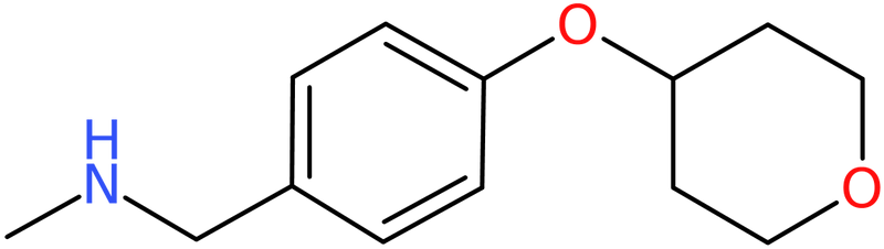 CAS: 898289-40-2 | N-Methyl-4-[tetrahydro-2H-(pyran-4-yl)oxy]benzylamine, >95%, NX67585