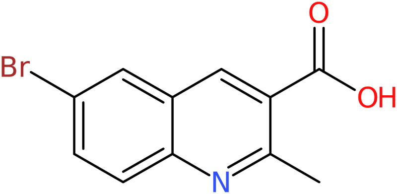 CAS: 92513-39-8 | 6-Bromo-2-methylquinoline-3-carboxylic acid, >98%, NX69156