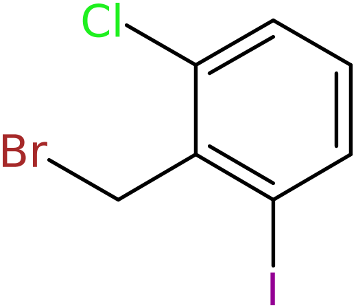 CAS: 1035263-31-0 | 2-Chloro-6-iodobenzyl bromide, >95%, NX11994