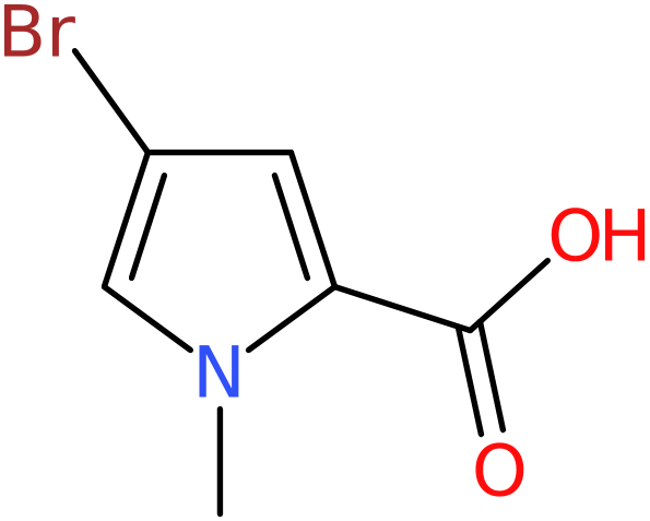 CAS: 875160-43-3 | 4-Bromo-1-methyl-1H-pyrrole-2-carboxylic acid, NX65675