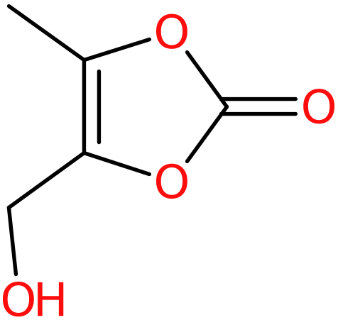 CAS: 91526-18-0 | 4-(Hydroxymethyl)-5-methyl-1,3-dioxol-2-one, >97%, NX68662