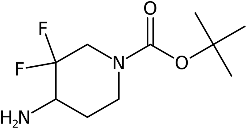 CAS: 1255666-48-8 | tert-Butyl 4-amino-3,3-difluoropiperidine-1-carboxylate, >95%, NX19065