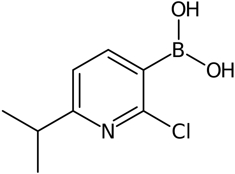 CAS: 1003043-37-5 | 2-Chloro-6-isopropylpyridine-3-boronic acid, >98%, NX10381