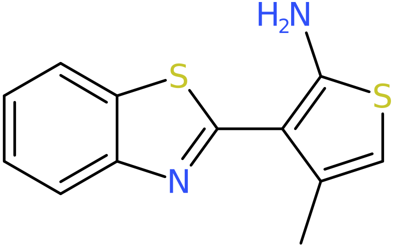 CAS: 232941-00-3 | 2-(2-Amino-4-methylthien-3-yl)-1,3-benzothiazole, >97%, NX36193