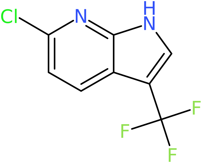 CAS: 932406-36-5 | 6-Chloro-3-(trifluoromethyl)-1H-pyrrolo[2,3-b]pyridine, >95%, NX69496