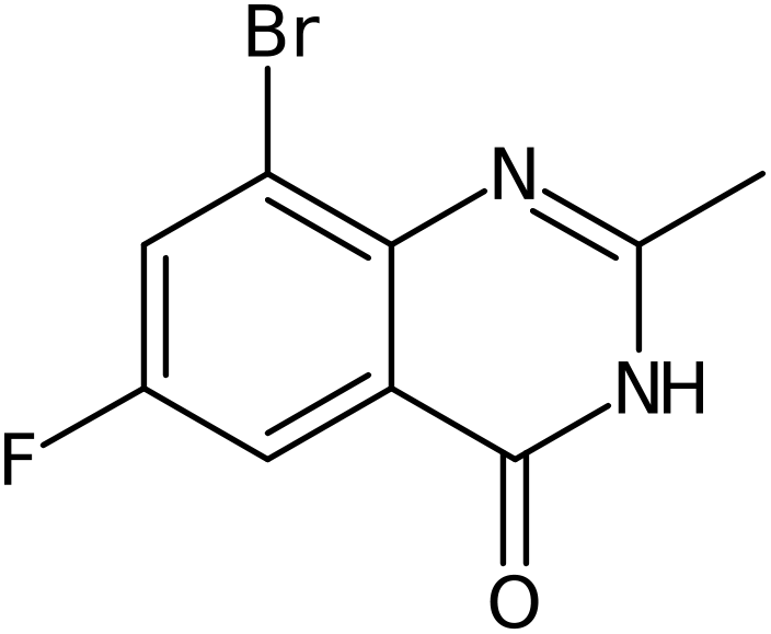 CAS: 1352717-91-9 | 8-Bromo-6-fluoro-2-methylquinazolin-4(3H)-one, >95%, NX21882