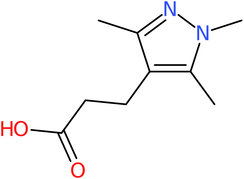 CAS: 956352-96-8 | 3-(1,3,5-Trimethyl-1H-pyrazol-4-yl)propanoic acid, >95%, NX70967