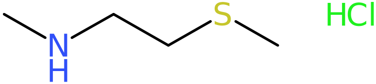 CAS: 98021-13-7 | Methyl[2-(methylsulfanyl)ethyl]amine hydrochloride, >95%, NX71593