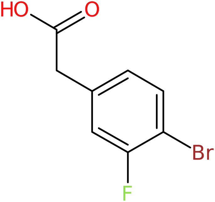 CAS: 942282-40-8 | 4-Bromo-3-fluorophenylacetic acid, >98%, NX70109